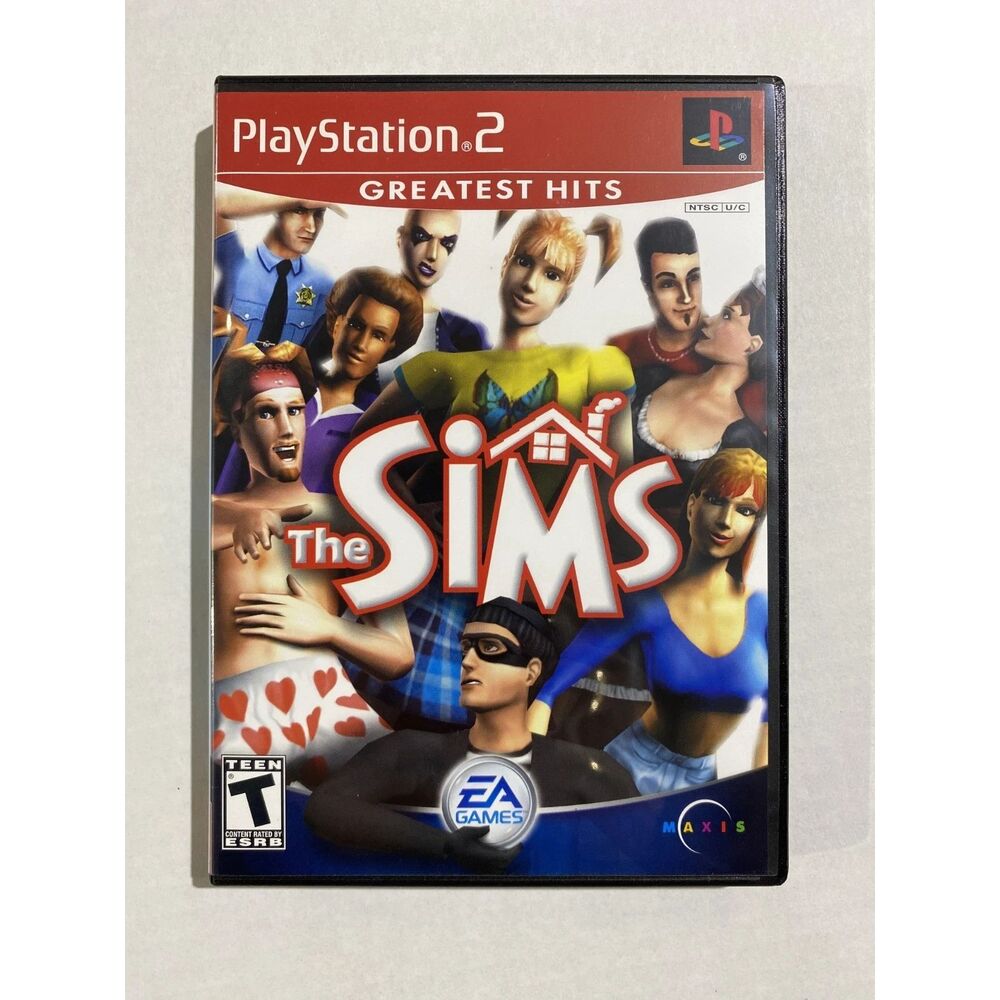 Sony Playstation 2 PS2 Greatest Hits EA Games The Sims